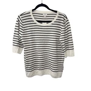 NWT J.Crew Striped Sweater top size Medium